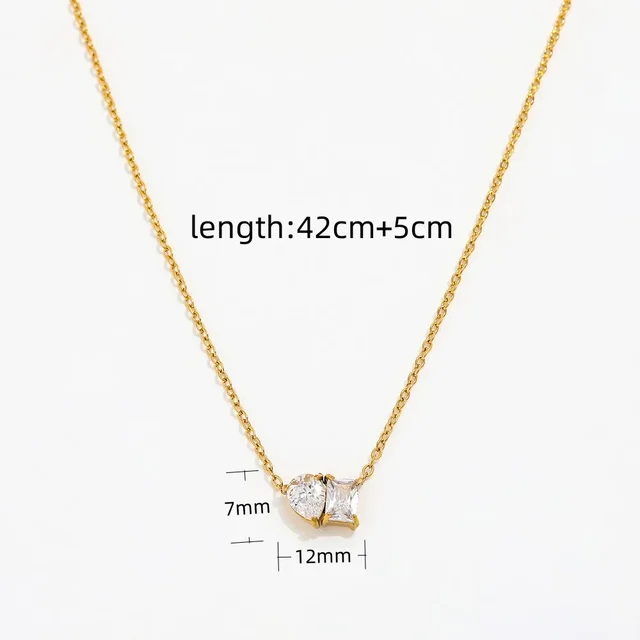 Twinning Necklace - 18k Gold Plated