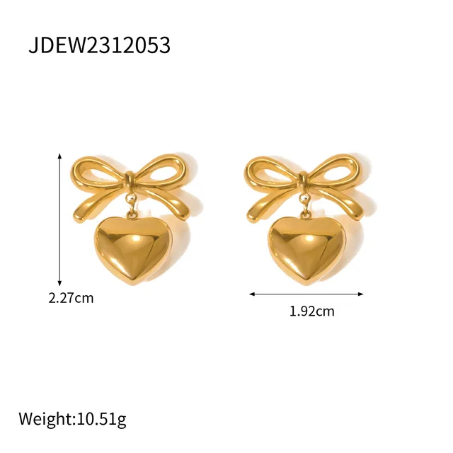 Sweetheart Drop Earrings
