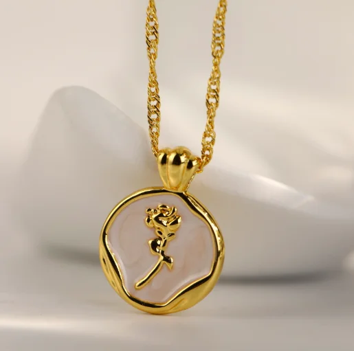 Rosemary Necklace - 18k Gold Plated