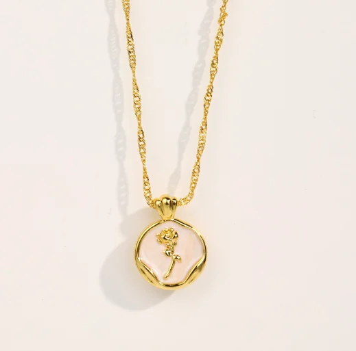 Rosemary Necklace - 18k Gold Plated