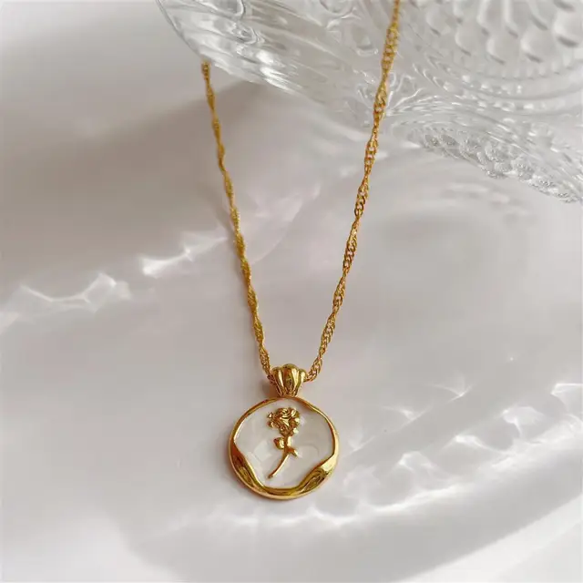 Rosemary Necklace - 18k Gold Plated