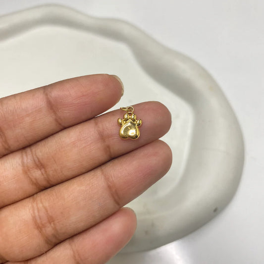 Pawsitivity Pendant + Chain - 18k Gold Plated