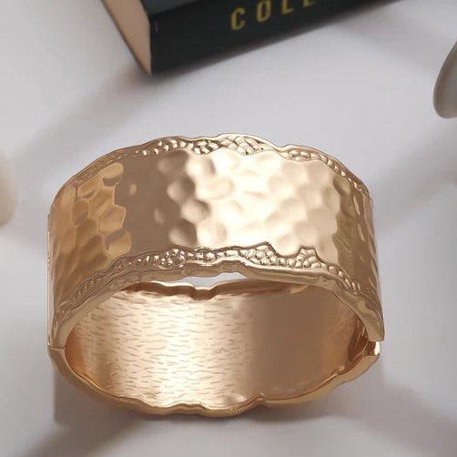 Laila Bangle -18K Gold Plated