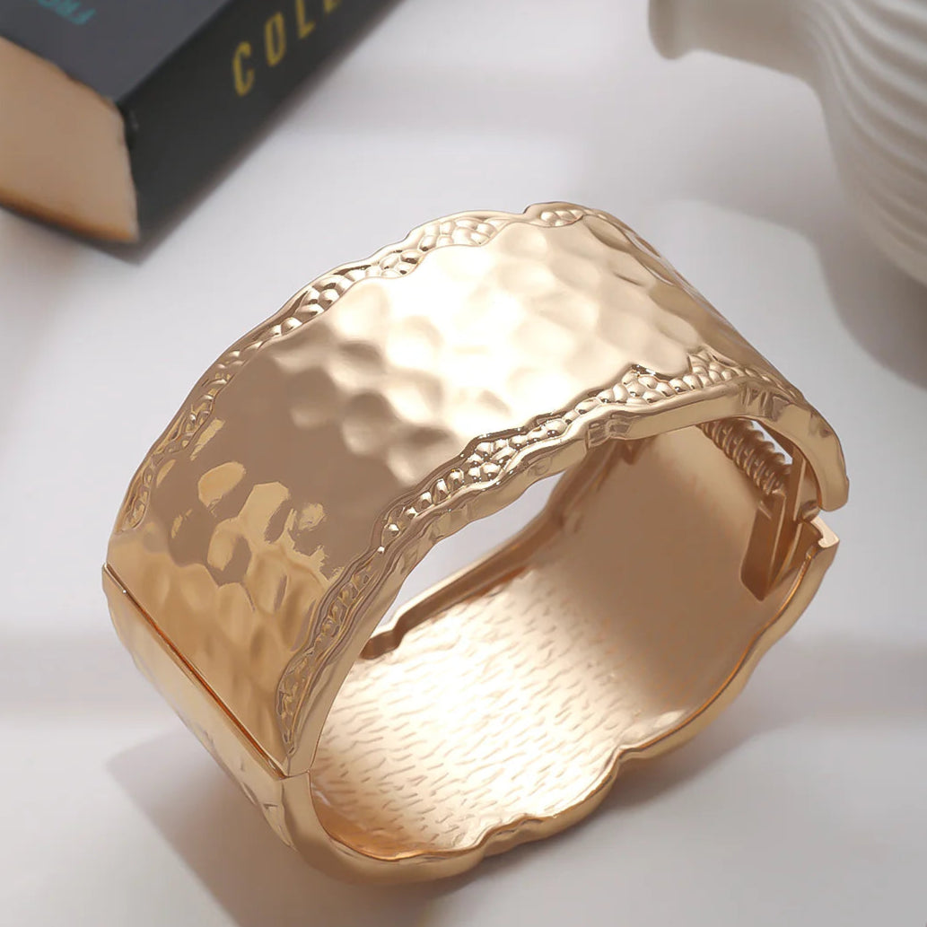 Laila Bangle -18K Gold Plated