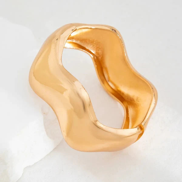 Naina Bangle -18K Gold Plated