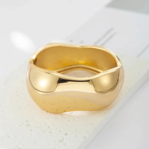Juliet Bangle -18K Gold Plated