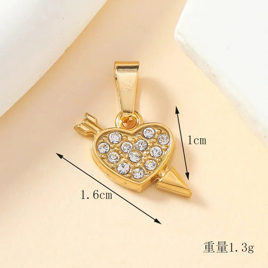 Cupid Pendant + Chain - 18k Gold Plated