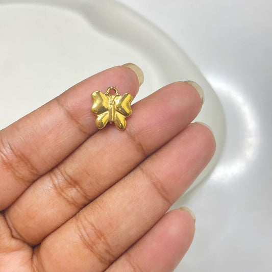 Butterfly Pendant + Chain - 18k Gold Plated