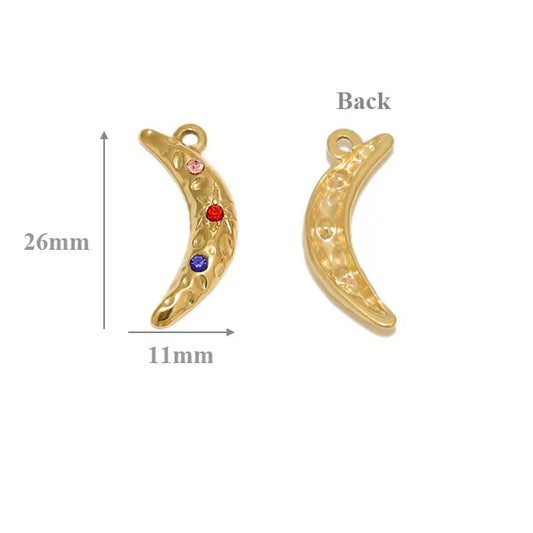 Galaxy Pendant + Chain - 18k Gold Plated