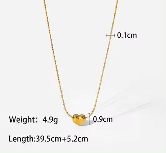 Romance Necklace - 18k Gold Plated