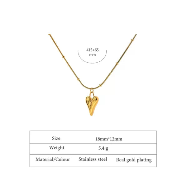 Nate Necklace - 18K Gold Plated