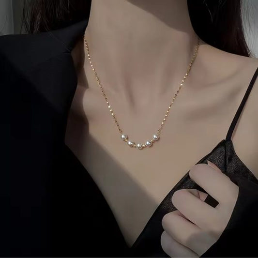 Queen of Pearls Necklace - 18K Gold Plated