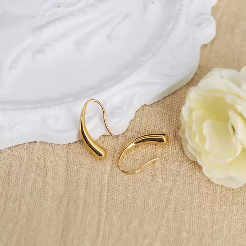 Anna Drop Earring - 18K Gold Plated