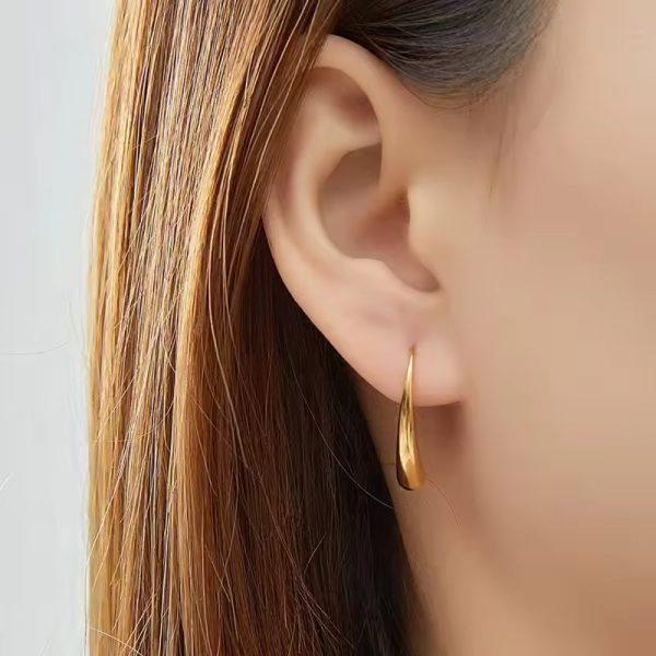 Anna Drop Earring - 18K Gold Plated