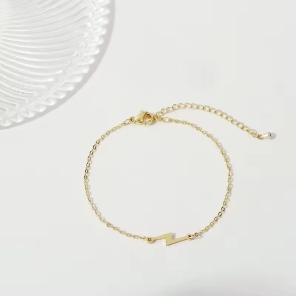 Bolt Bracelet -18K Gold Plated