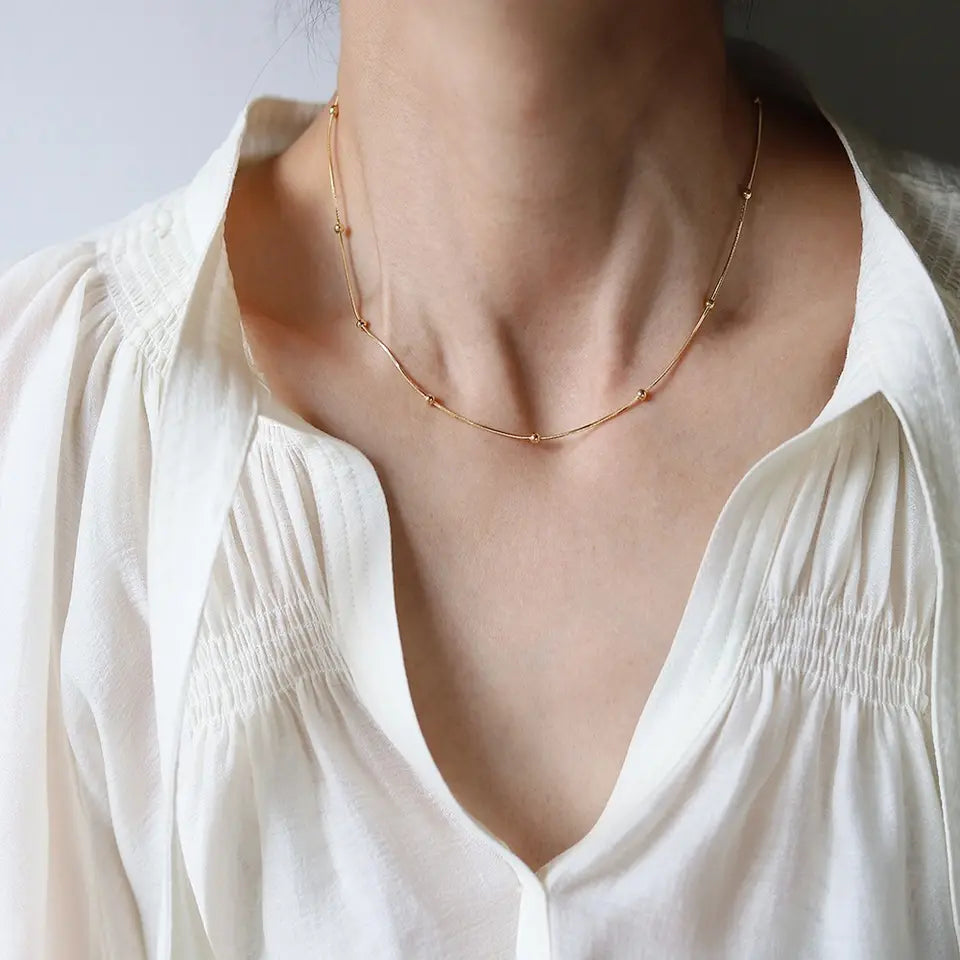 Elina Chain - 18k Gold Plated