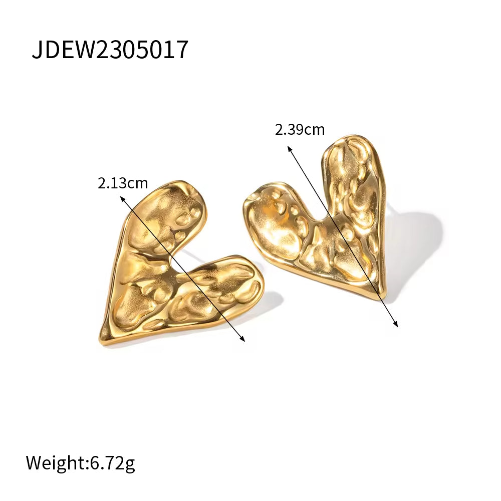 Meredith Studs - 18K Gold Plated