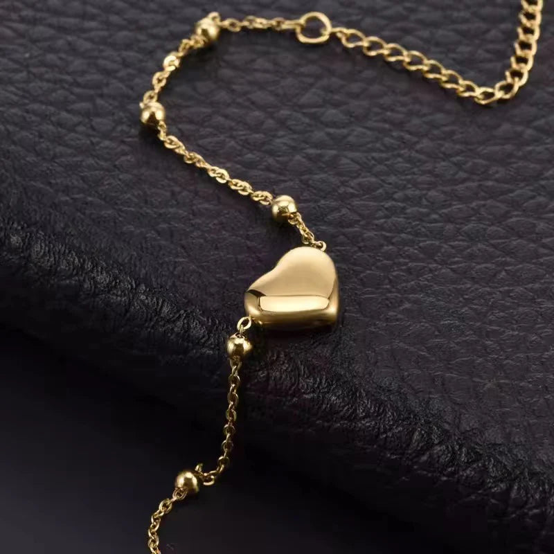 Heart to Heart Necklace - 18k Gold Plated