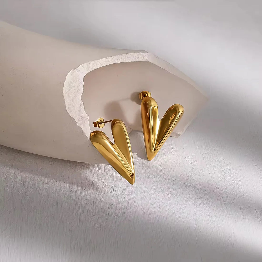 Juno Studs - 18K Gold Plated