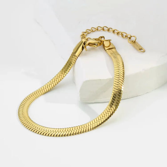 Snakie Bracelet -18K Gold Plated & Silver