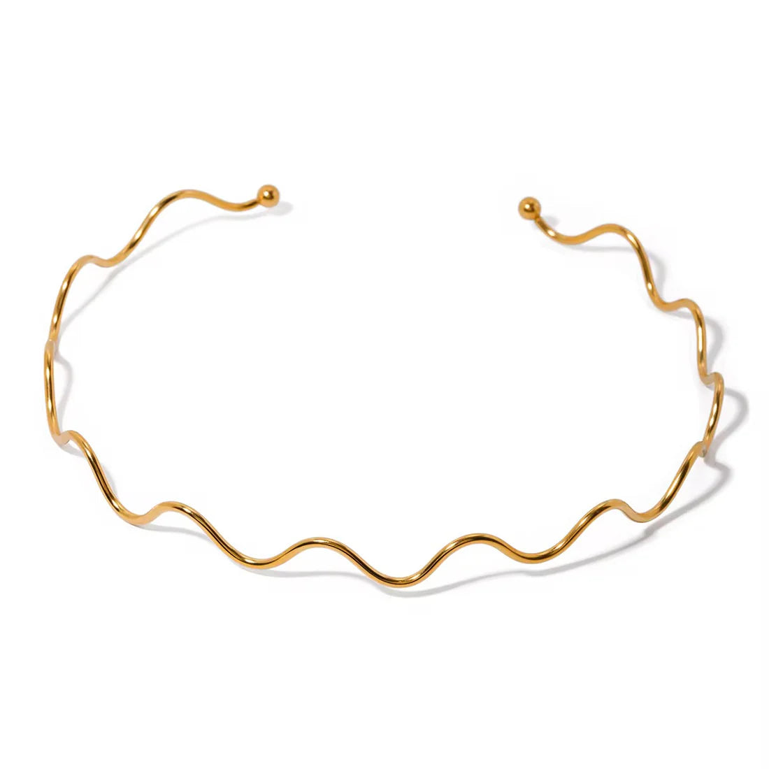 Loopie Necklace - 18k Gold Plated