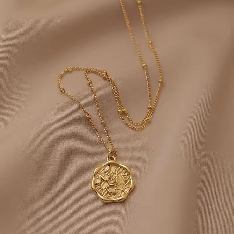 Forest Gump Necklace - 18k Gold Plated