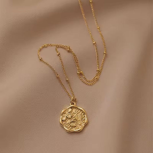 Forest Gump Necklace - 18k Gold Plated