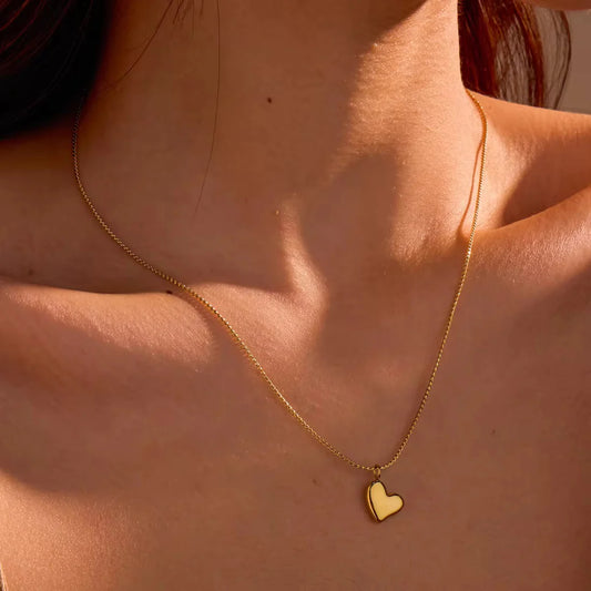 Heart It Necklace - 18k Gold Plated