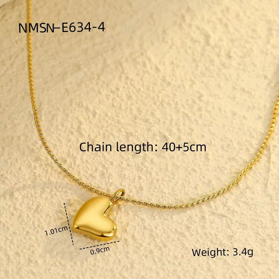 Heart It Necklace - 18k Gold Plated