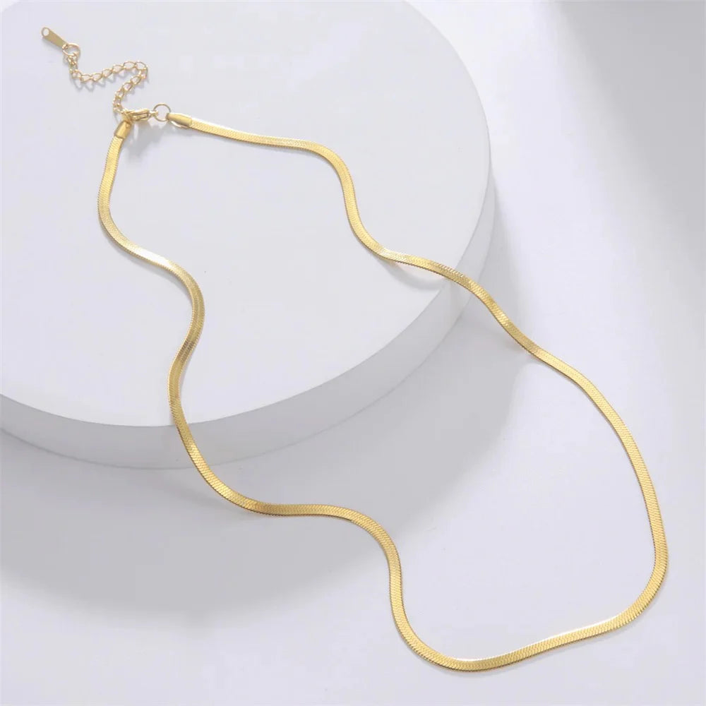 Snake Chain - 18k Gold Plated