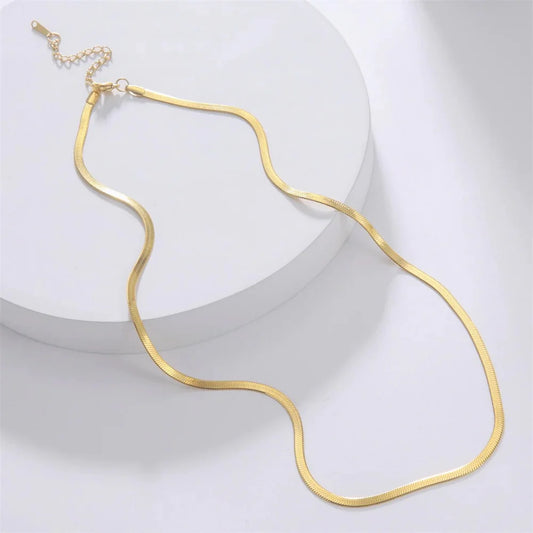 Snake Chain - 18k Gold Plated