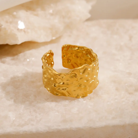 Elene Ring - 18k Gold Plated