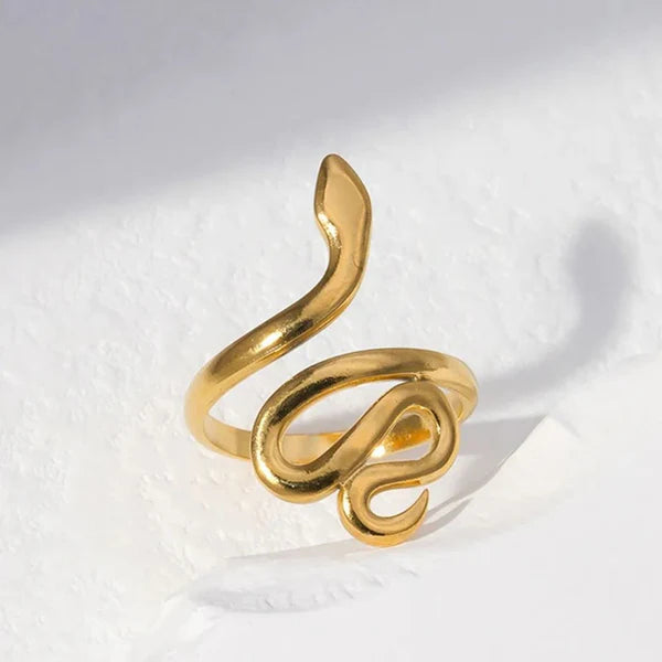 Serpenti Ring - 18k Gold Plated