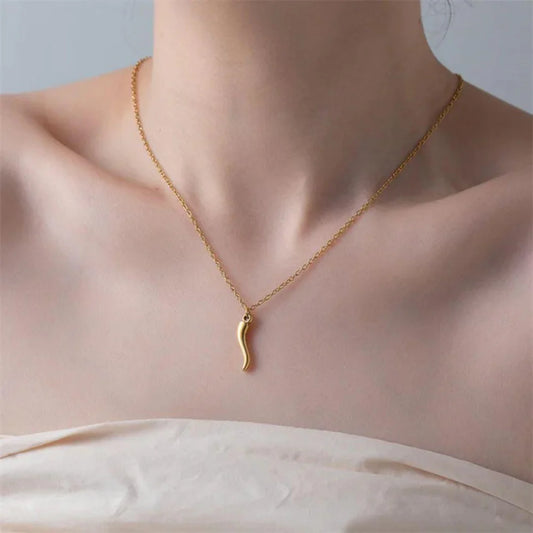 Mirchi Necklace - 18k Gold Plated