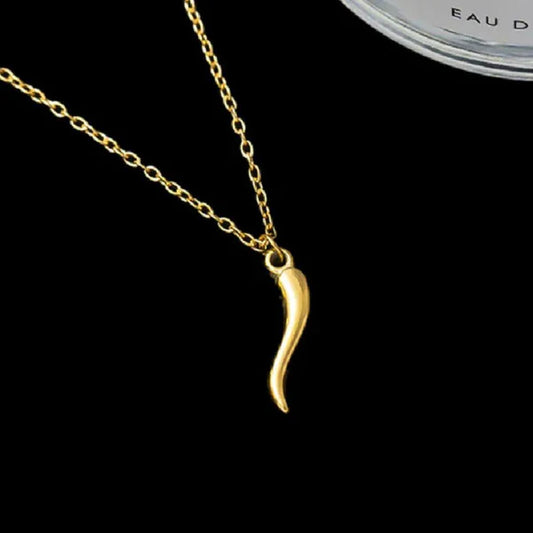 Mirchi Necklace - 18k Gold Plated