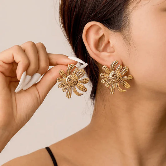Sunflower Studs