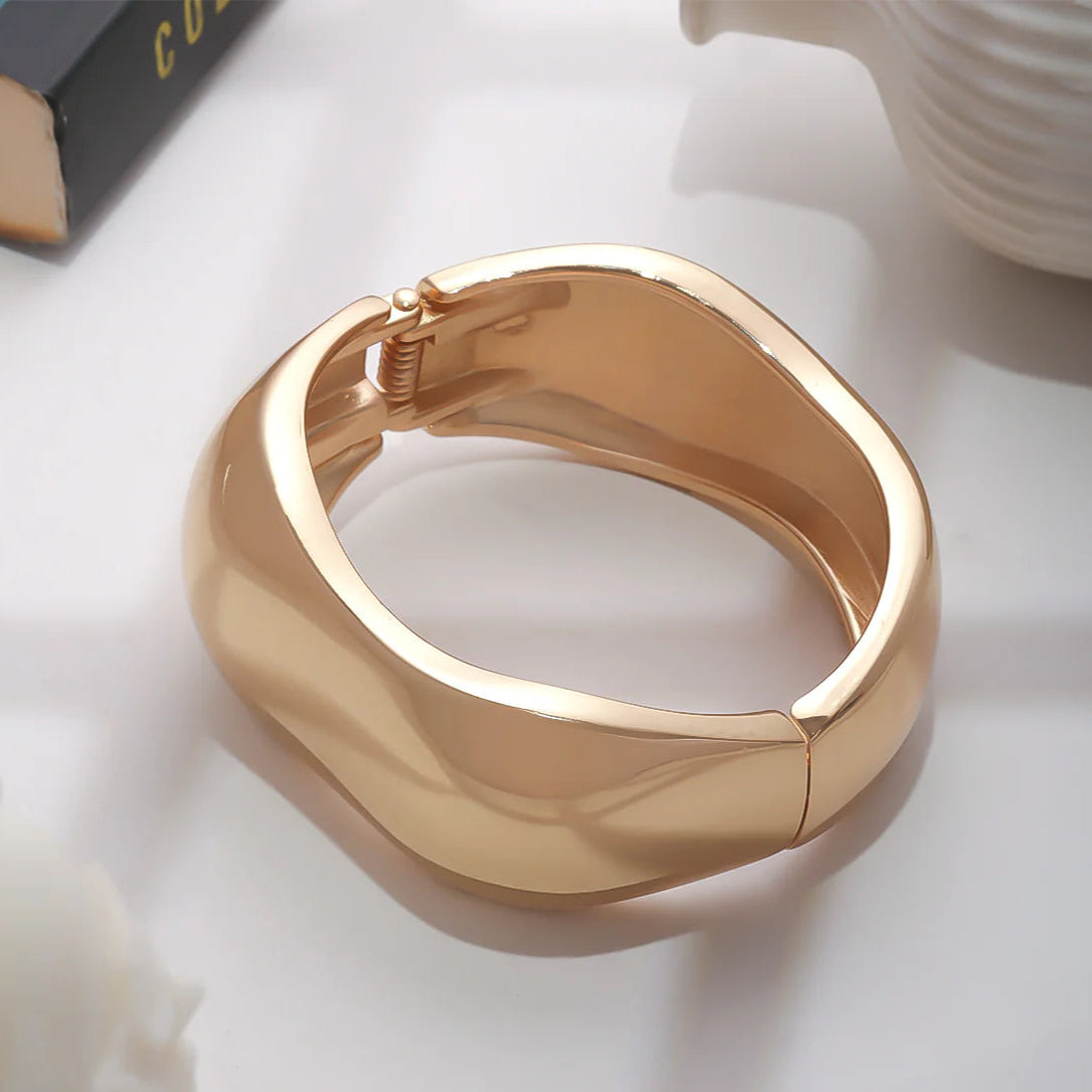 Juliet Bangle -18K Gold Plated