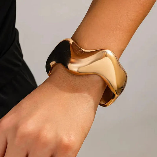 Naina Bangle -18K Gold Plated