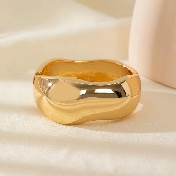 Juliet Bangle -18K Gold Plated